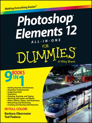cover image of Photoshop Elements 12 All-in-One For Dummies